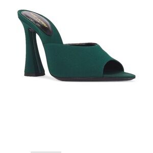Saint Laurent Emerald Green Mules